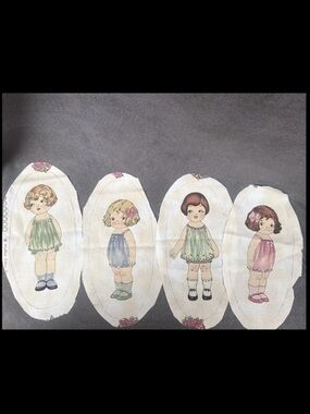 Vintage Fabric Appliqué Paper Dolls by Sheryl Rae Marquez Windham 4